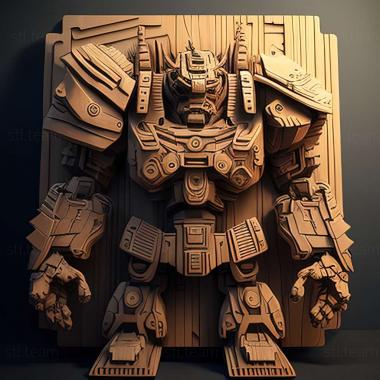 3D model MechWarrior Tactics game (STL)